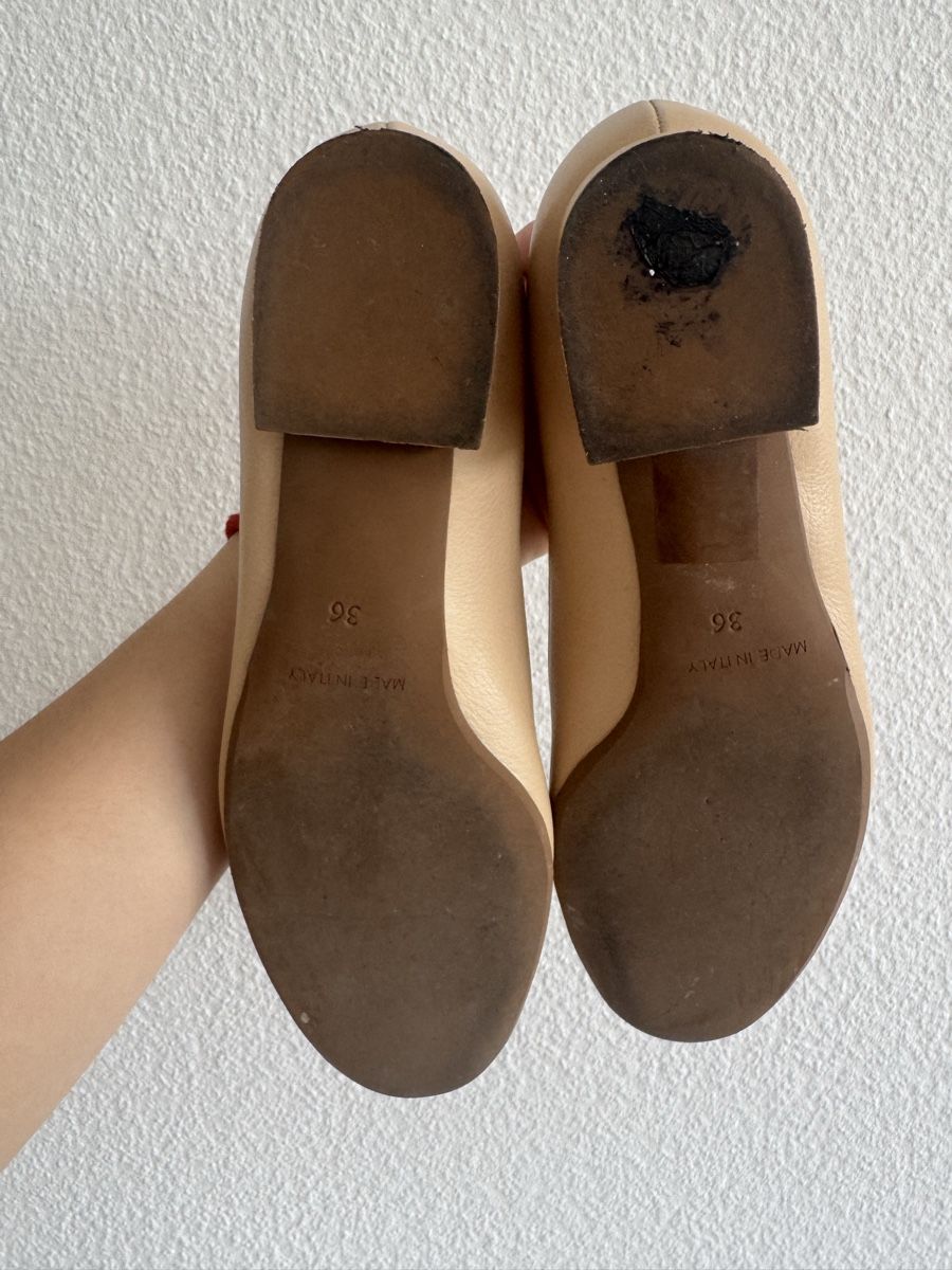 Damenschuhe: Charles Jourdan Ballerinas in beige – Neu (gemäss Beschreibung) aus Uetikon am See von sop_vw5x 5