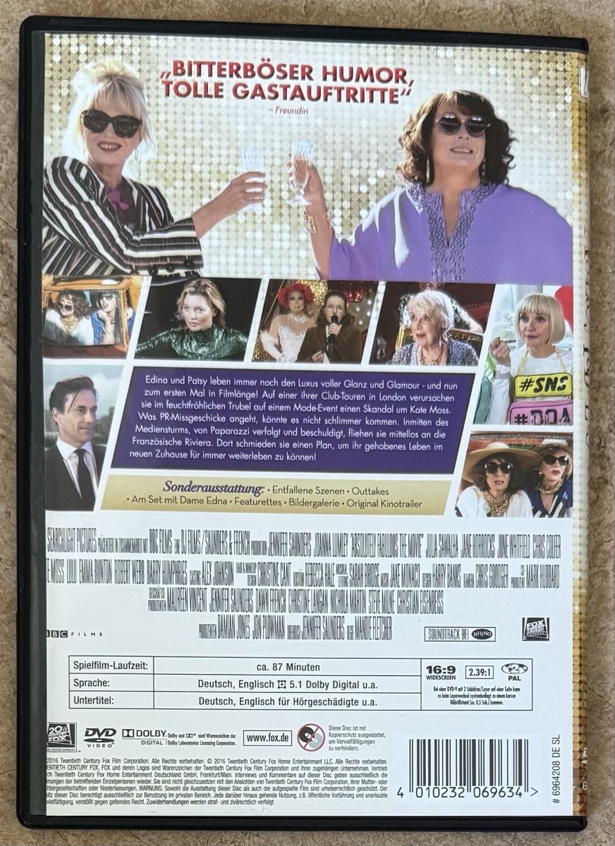 Tutti i DVDs: ABSOLUTELY FABULOUS  – Nuovo (secondo la descrizione) da Dietikon venduto da AndreaSch01 1