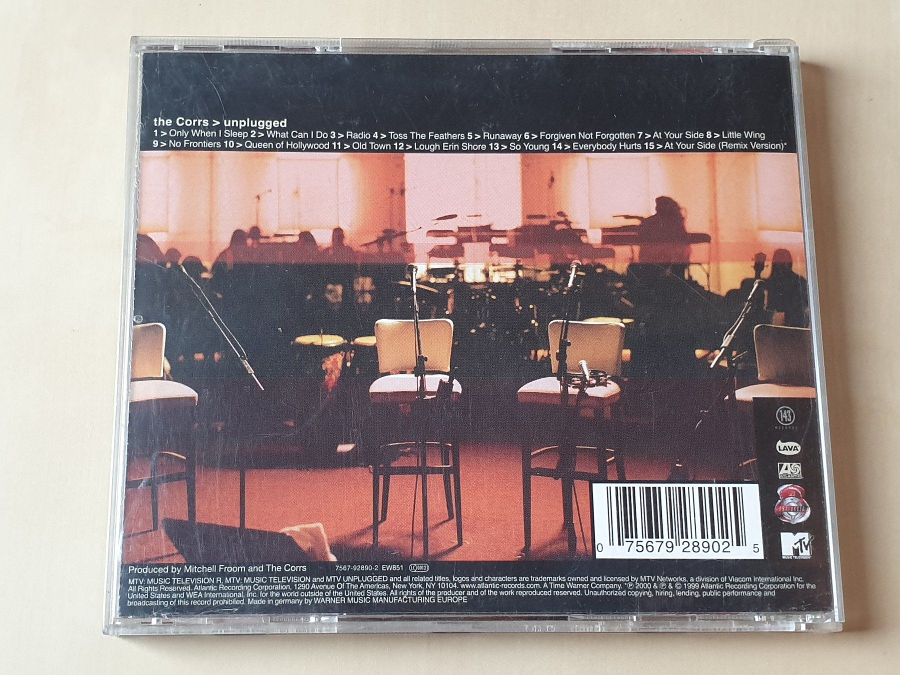 CD: The Corrs unplugged – Usato da Stansstad venduto da collectorsshop 1
