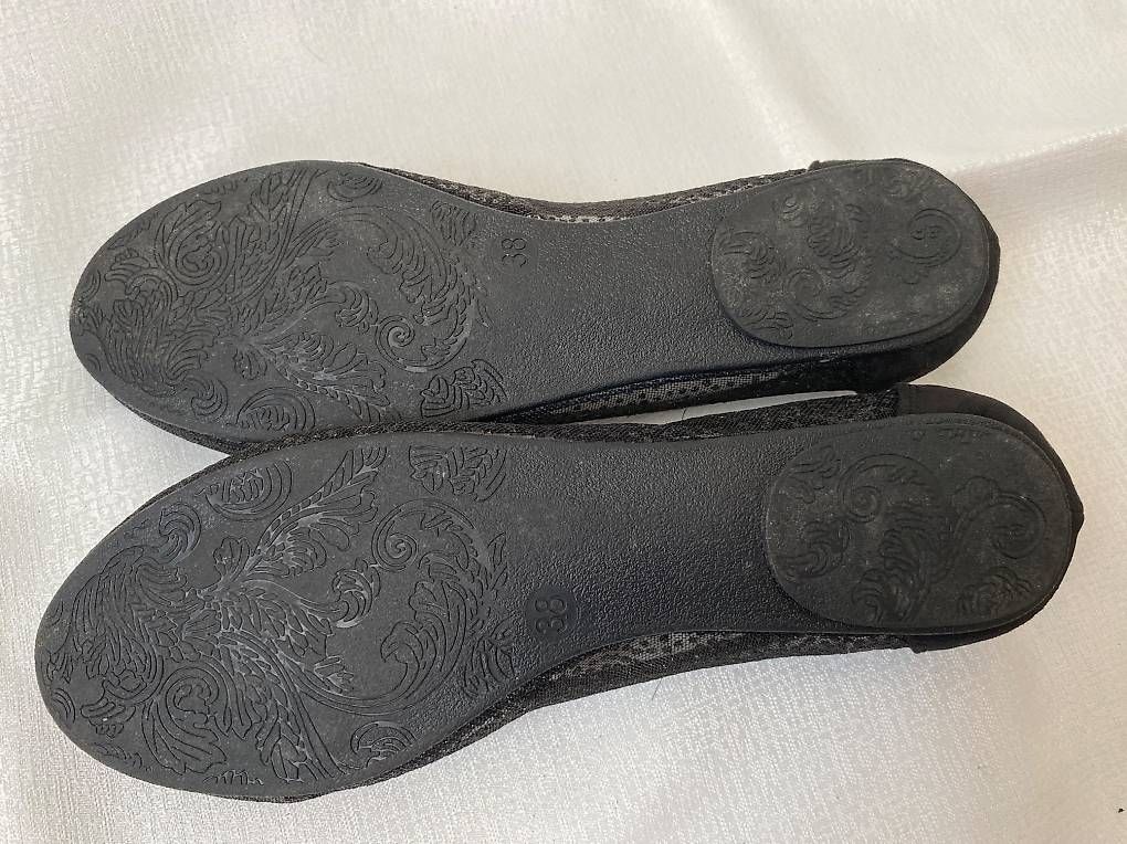 Graceland Scarpe da donna: schwarze Ballerinas mit Netzstoff Gr. 38 – Nuovo (secondo la descrizione) da Hausen AG venduto da corinne_g 2