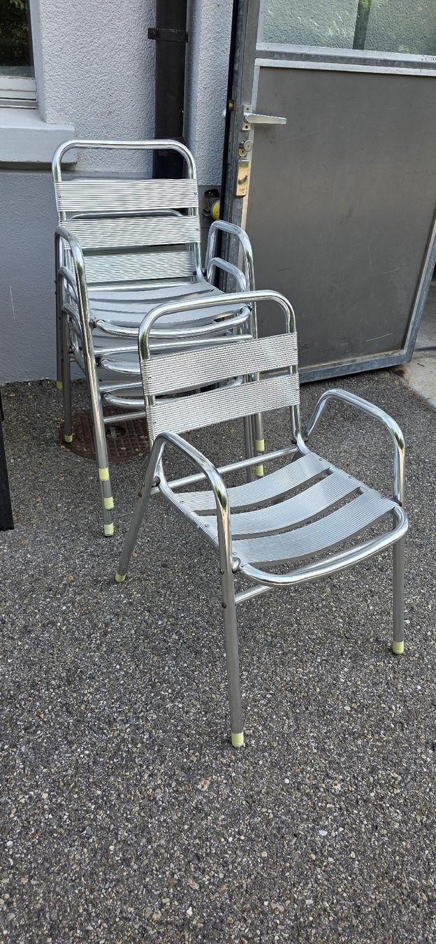 Sedie: Gartenstuhl Alu 4 Stück – Usato da Lützelflüh-Goldb venduto da Rampenverkauf_72_