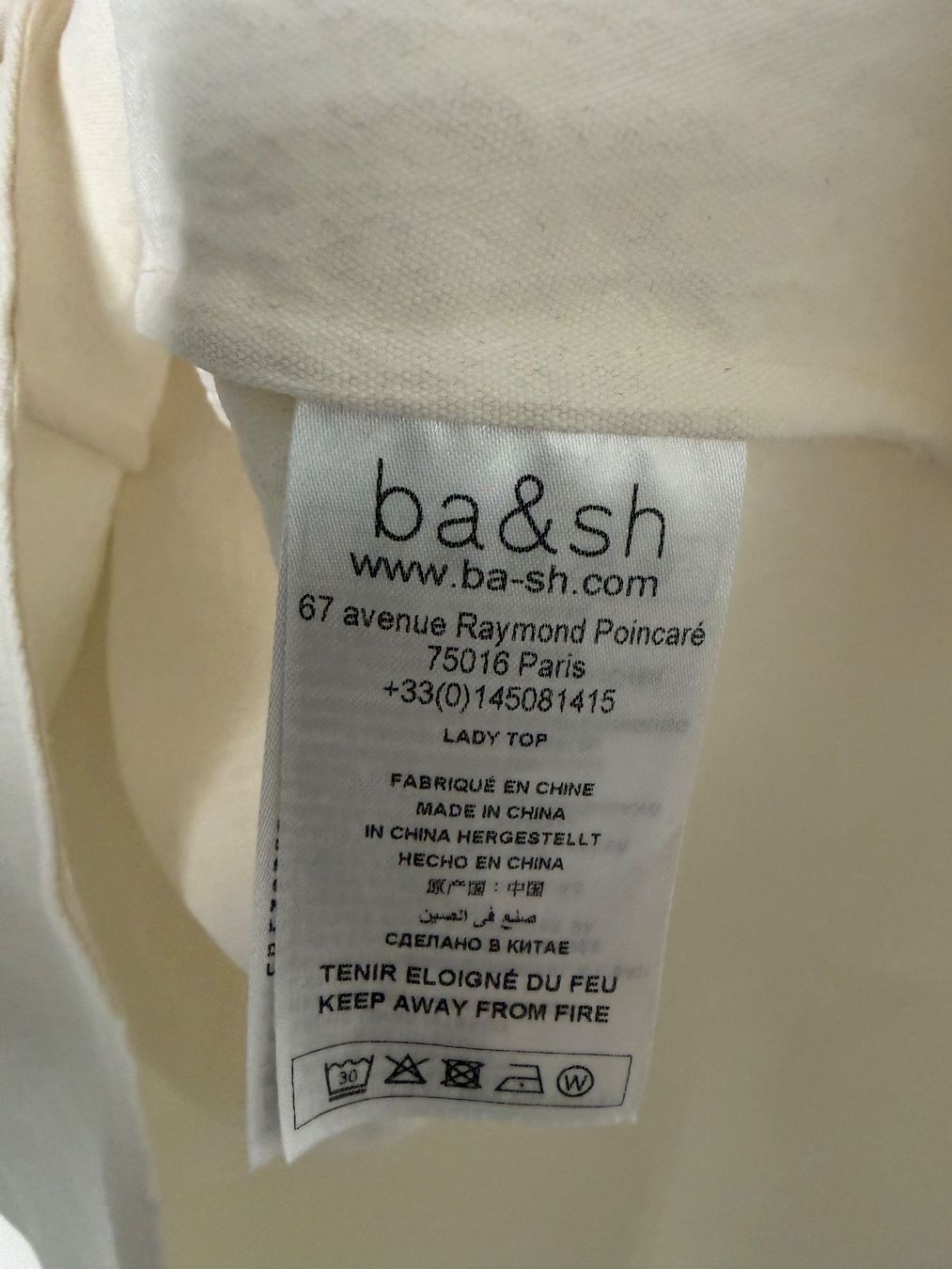 Ba&Sh Top: Ba&sh Top - Size 2 (CH 38) – Usato da Muzzano venduto da Sidney_3 2