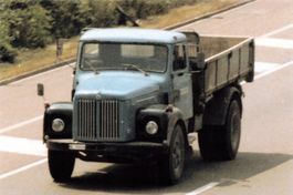 Scania Vabis  Kipplastwagen BL Foto