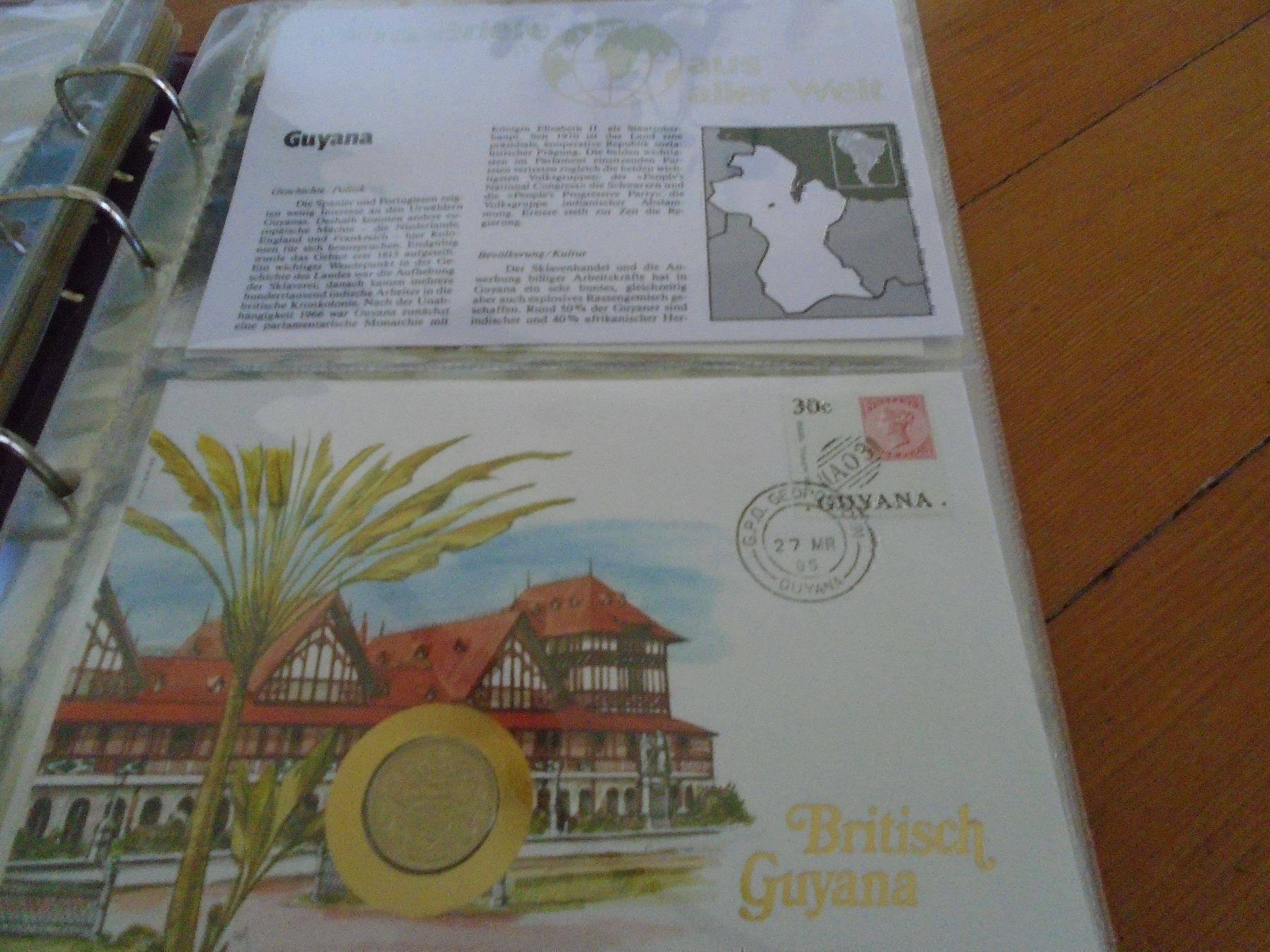 Tutti le monete: Münzbrief Guyana – Usato da Olten venduto da Disc-Verkauf