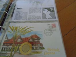 Münzbrief Guyana