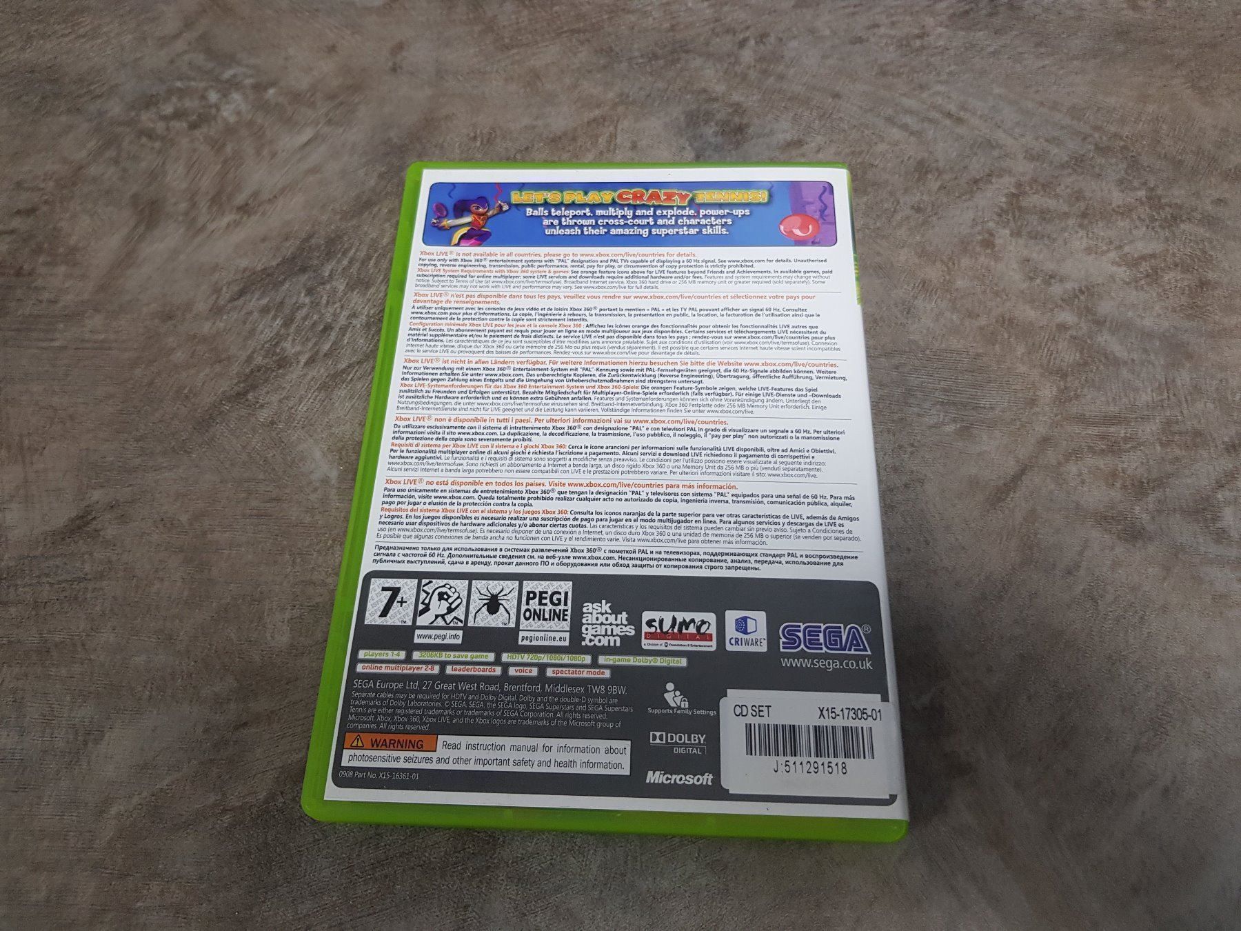 Spiele: Sega Superstars Tennis – Gebraucht aus Schwanden GL von tumen 2