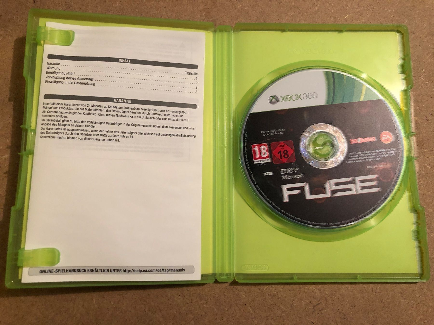 Spiele: Fuse für Xbox 360 – Gebraucht aus Kestenholz von Mad18 2