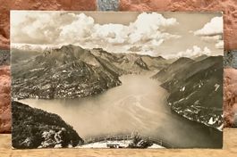 1954 - LAGO DI LUGANO - Monte Brè e sfondo di Porlezza