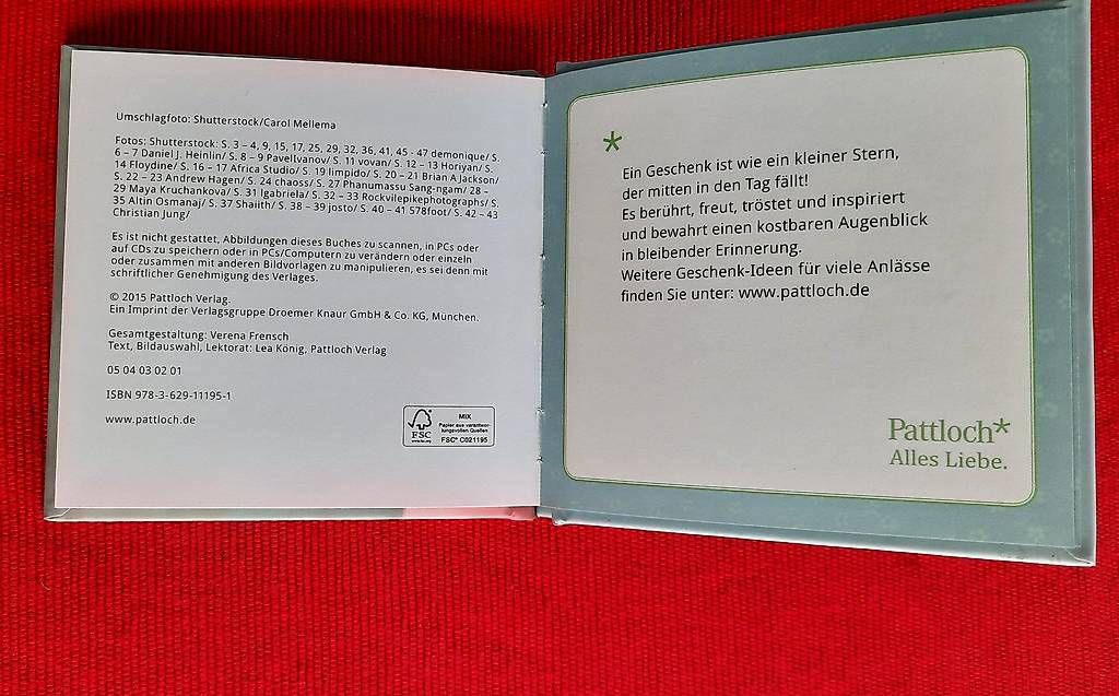 Livres: Geschenkbuch "Danke" – D'occasion à Giswil par aethra 3