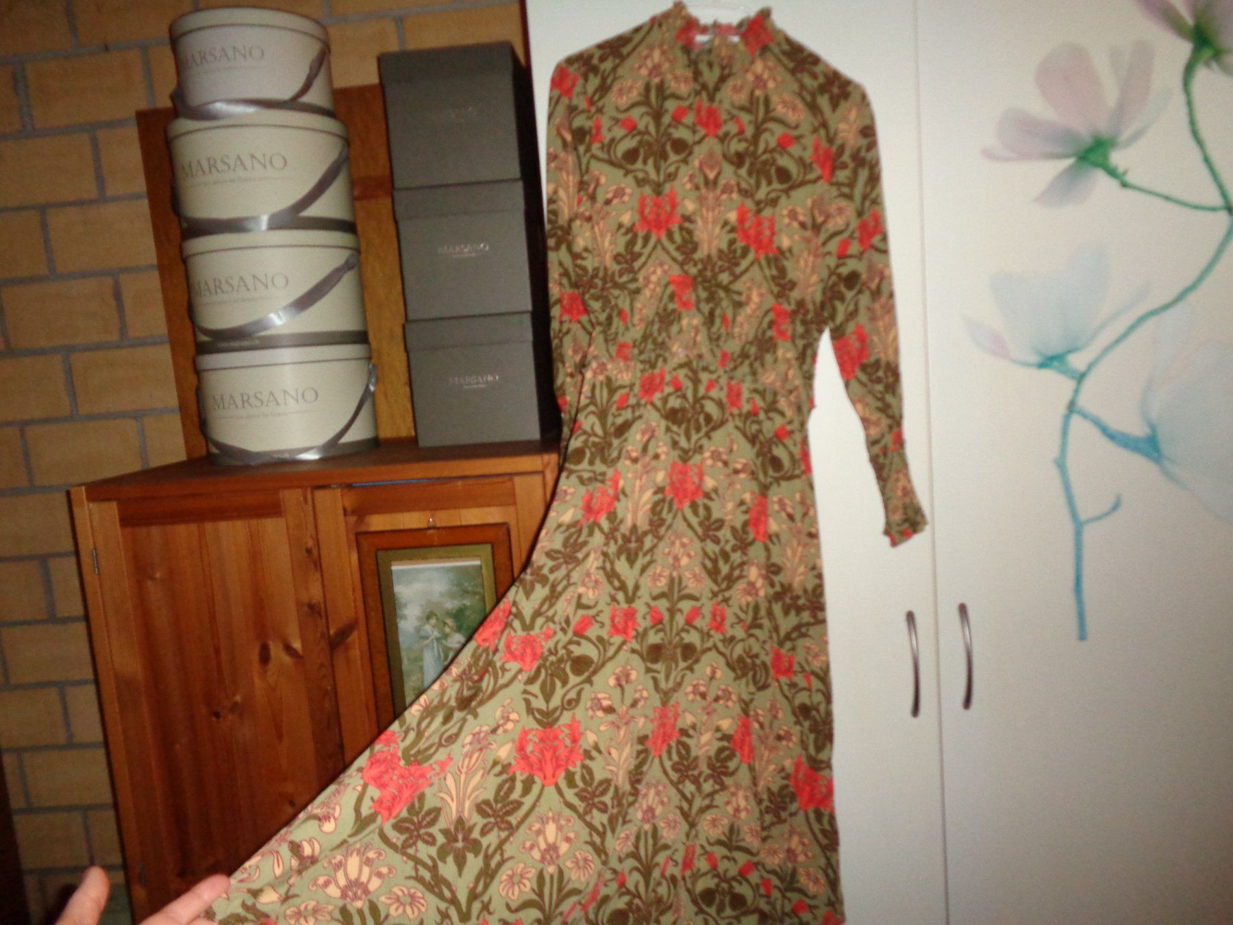 Vestiti: *** Muster - Maxikleid *** / Neu – Nuovo (secondo la descrizione) da Othmarsingen venduto da Leuchtturmlady 2