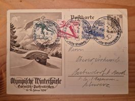 DE-D-Reich Olympische Winterspiele 1936 Zustand gem.Bilder