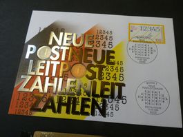 Deutschland 1993, Münzenbrief, neue Postleitzahlen