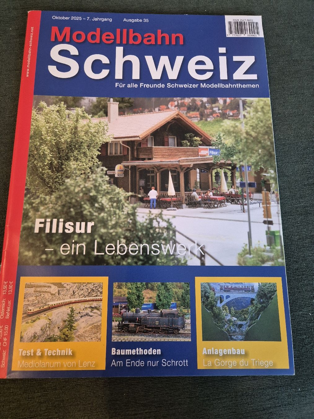 Riviste & Magazine: Modellbahn Schweiz 2025 Nr.35 – Usato da Ehrendingen venduto da Amigo5