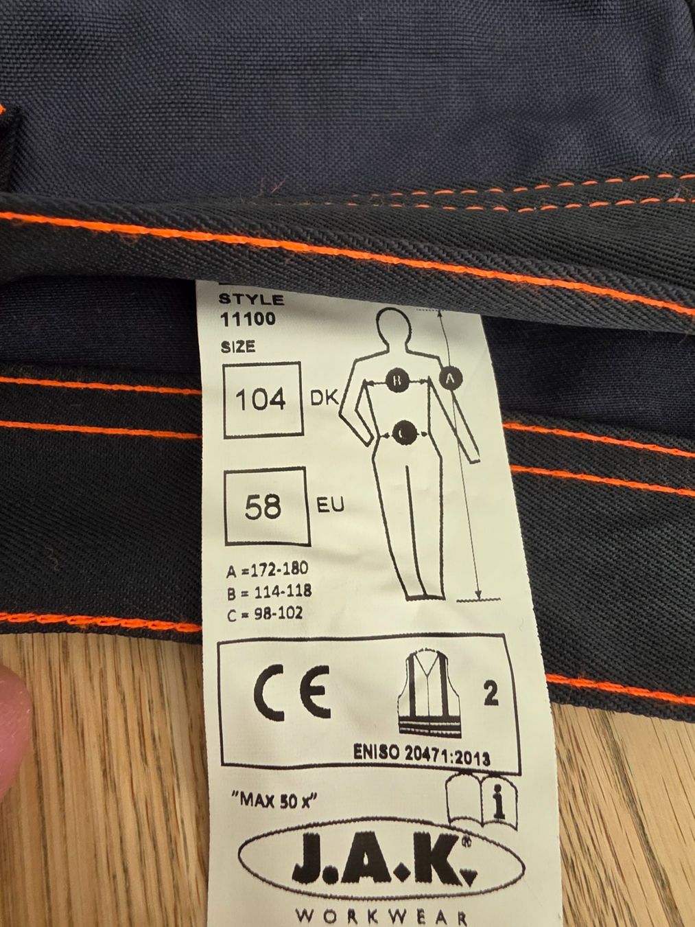 Pantaloni: Arbeitshose JAK Workwear Gr.58 – Nuovo e nell'imballaggio originale da Thun venduto da Beas-Allerlei 3