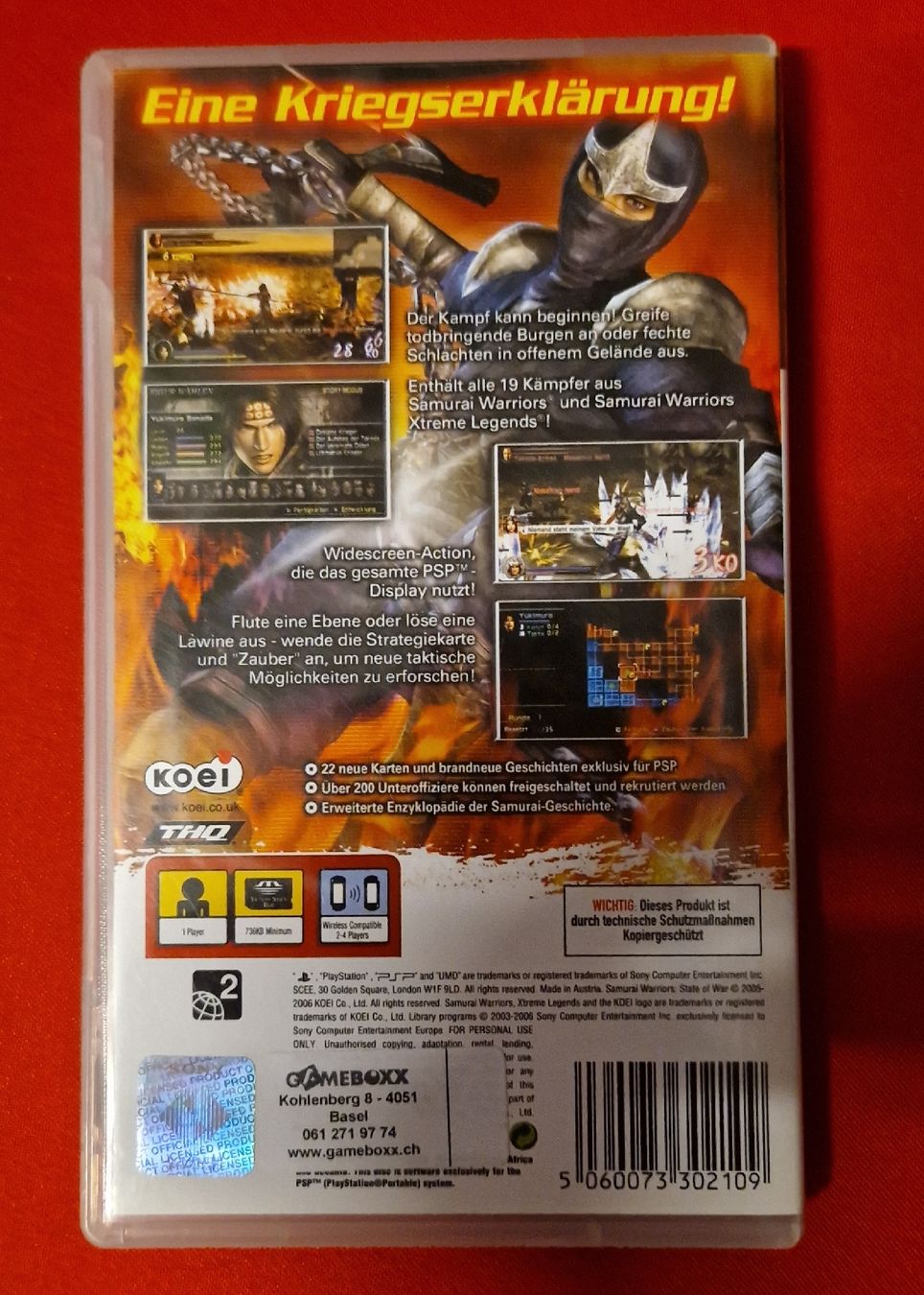 Sony Giochi: Samurai Warriors State of War PSP – Usato da Villars-sur-Glâne venduto da MrLobTec 1