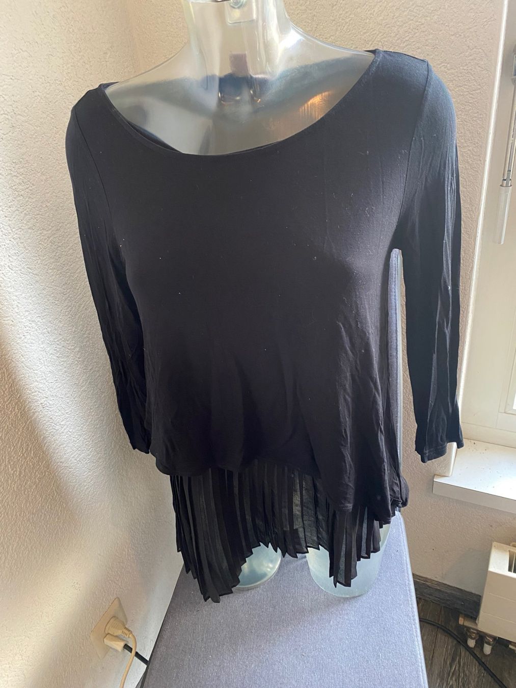 Anna Field T-shirt: AnnaField elegantes Damenshirt Grösse 38 schwarz – Usato da Allenwinden venduto da Obalu 1