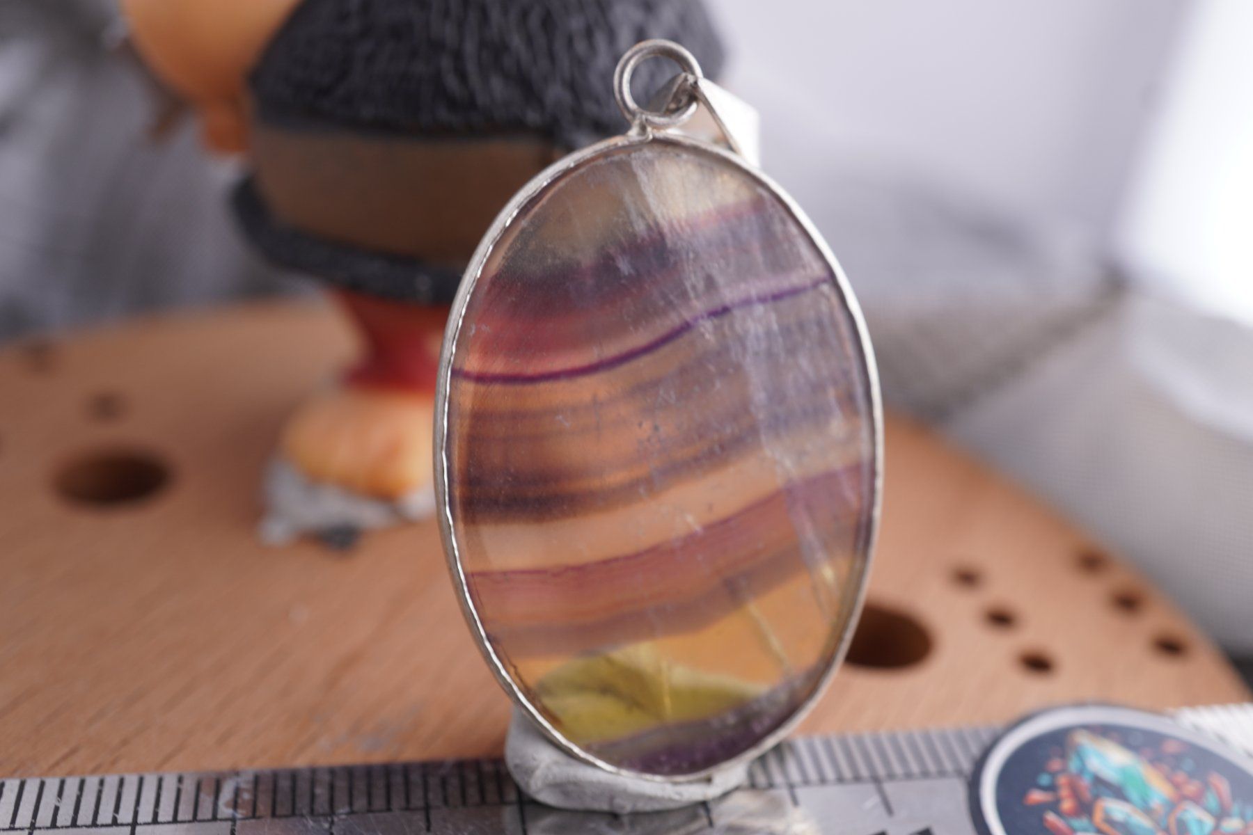 Pendentifs: Fluorite   Regenbogen       Anhänger  Räumung – Neuf avec emballage d'origine à Eschenbach SG par topstone 6