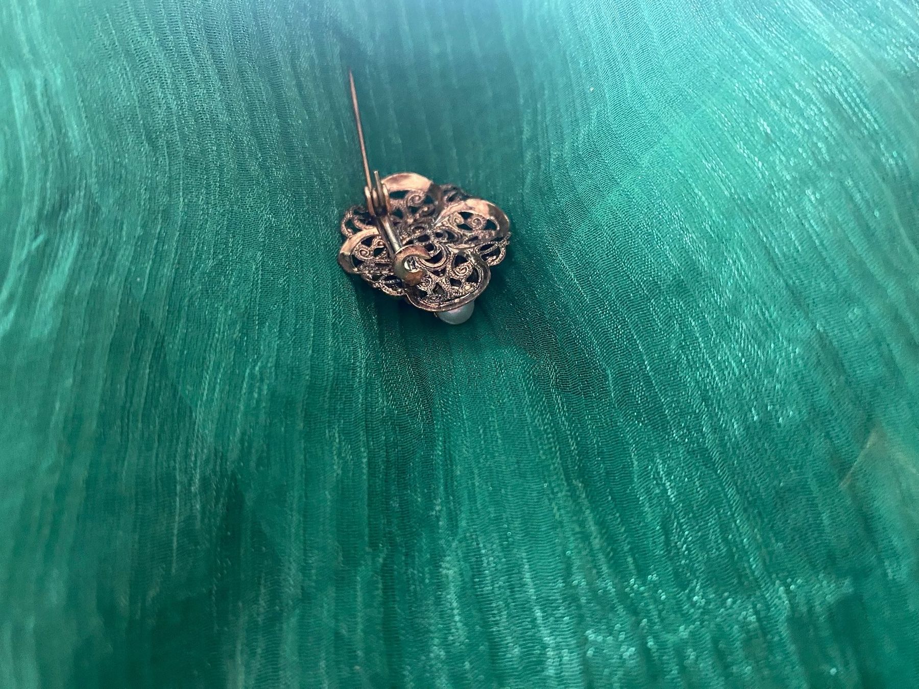Broschen & Nadeln: RARITÄT - edle & antike Brosche Modeschmuck, 3x2cm – Gebraucht aus Winkel von ferrari2022 4