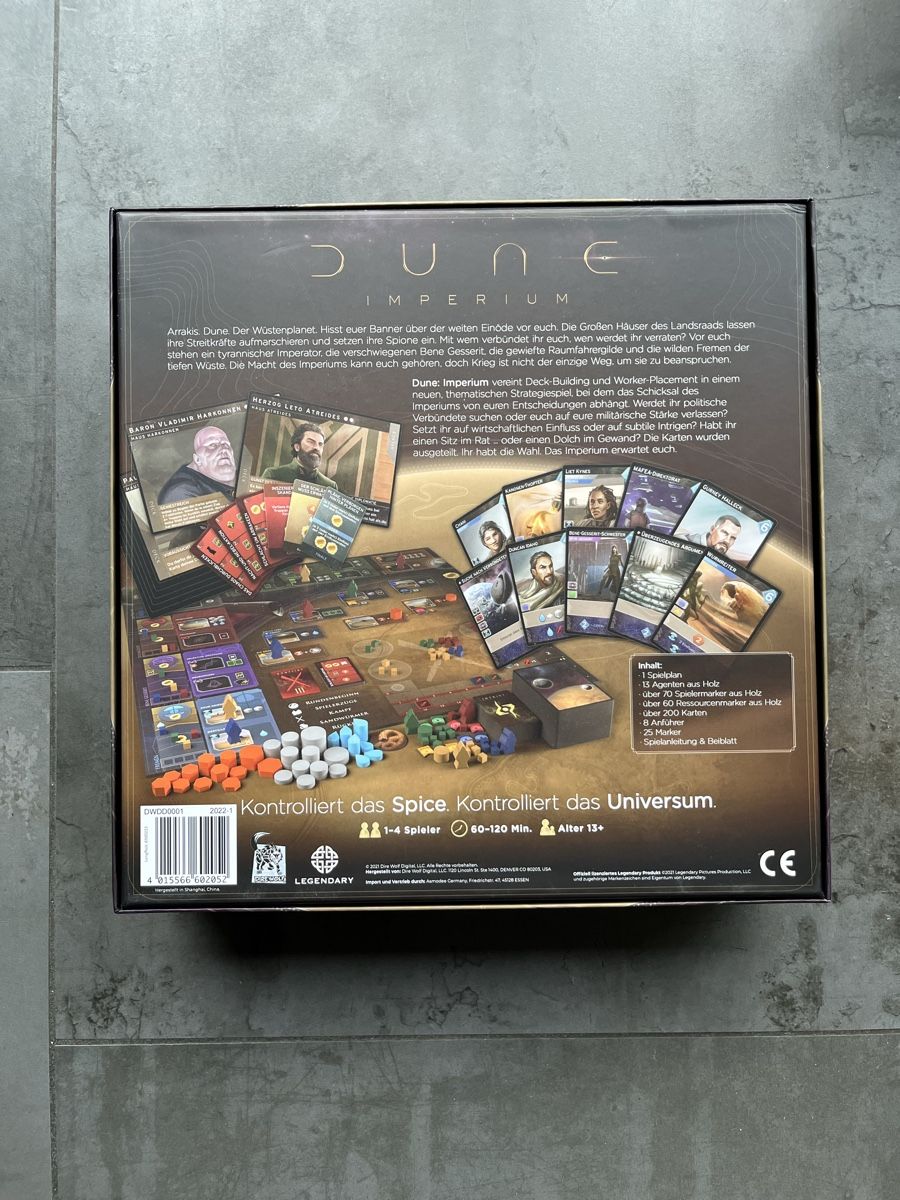 Giochi: Dune Imperium Brettspiel  – Nuovo (secondo la descrizione) da Seltisberg venduto da Live4magic 1
