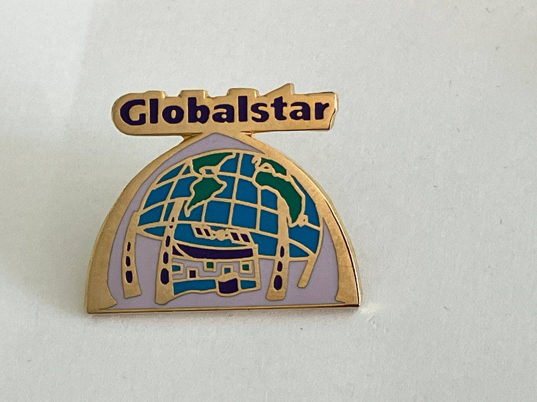Plaketten & Abzeichen: 1 Pin Gobalstar – Gebraucht aus Basel von djwwpp