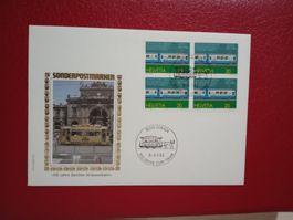 Sonderbrief Sonderstempel 100 Jahr Tram Zürich 1982