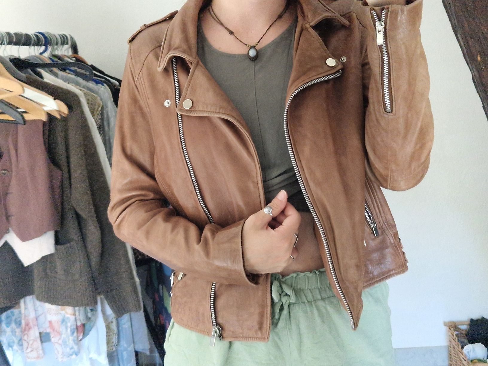 Mango Giacche: Mango Lederjacke, Gr. L, Top Zustand. – Usato da Ennenda venduto da Sabrinagiulia 2