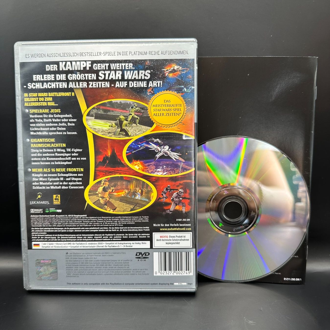 Sony Giochi: Star Wars Battlefront 2 Playstation 2 – Usato da Düdingen venduto da Nerdworld 1