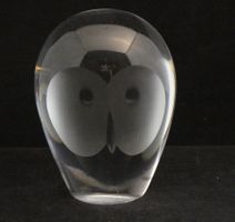 Presse-Papier en verre de Hanne Dreutler-Studio AHUS Suède.