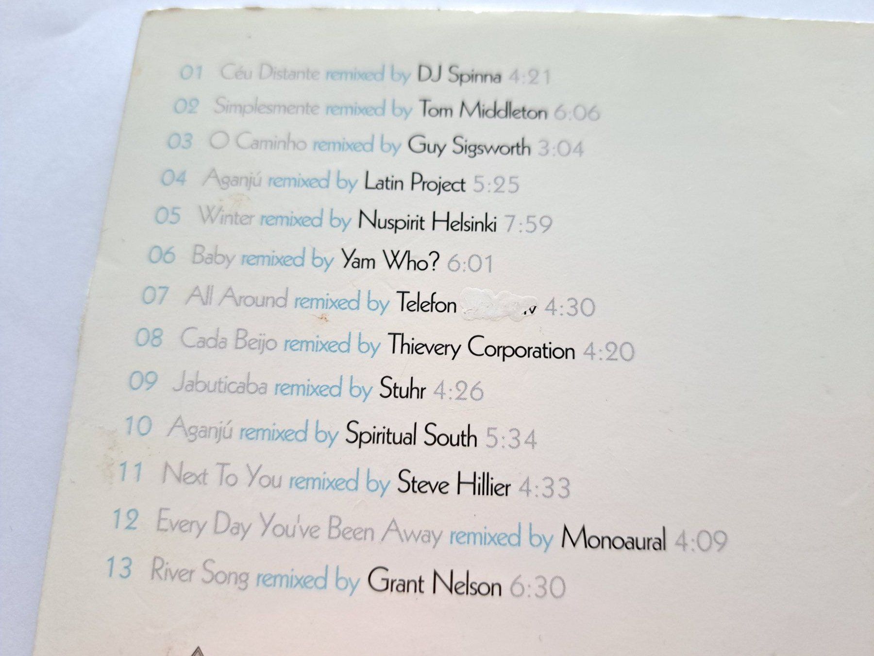 CD: Cd Bebel Gilberto - Remixes – Usato da Pully venduto da bro_n52j 2
