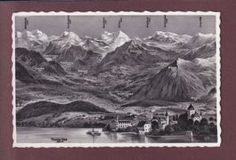 SPIEZ und Umgebung - Vogelschau