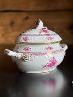 Herend Suppenterrine Porzellan Apponyi Purpur Vintage 60er