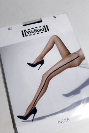 Nola Tights von WOLFORD, neu in OVP "black/black"