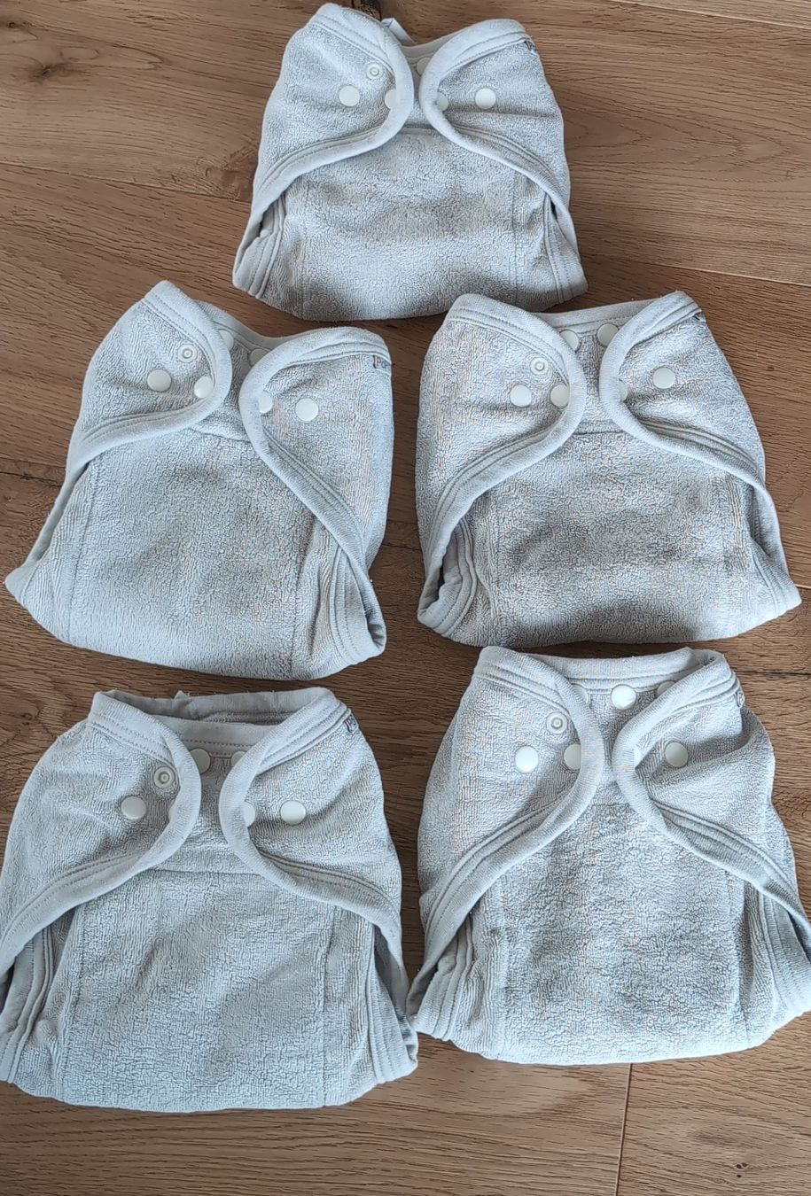 Secchi per pannolini & Pannolini: 5 PoPoLiNi Höschenwindeln /Stoffwindeln One Size Soft – Usato da Bern venduto da JennisJungle 3