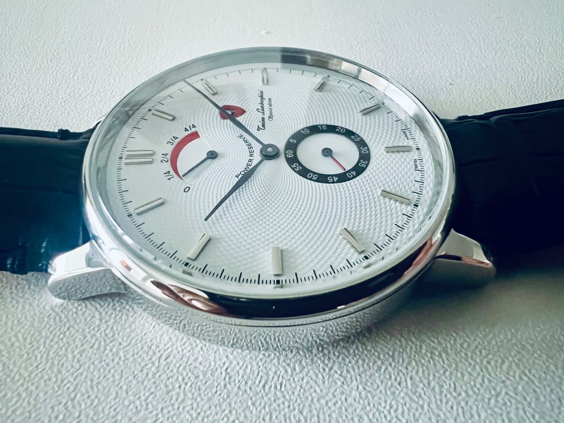 Lamborghini Orologi: Tonino Lamborghini Power Reserve/Small Second - Special Ed. – Nuovo e nell'imballaggio originale da Le Mont-sur-Lausanne venduto da LycaGallery 5
