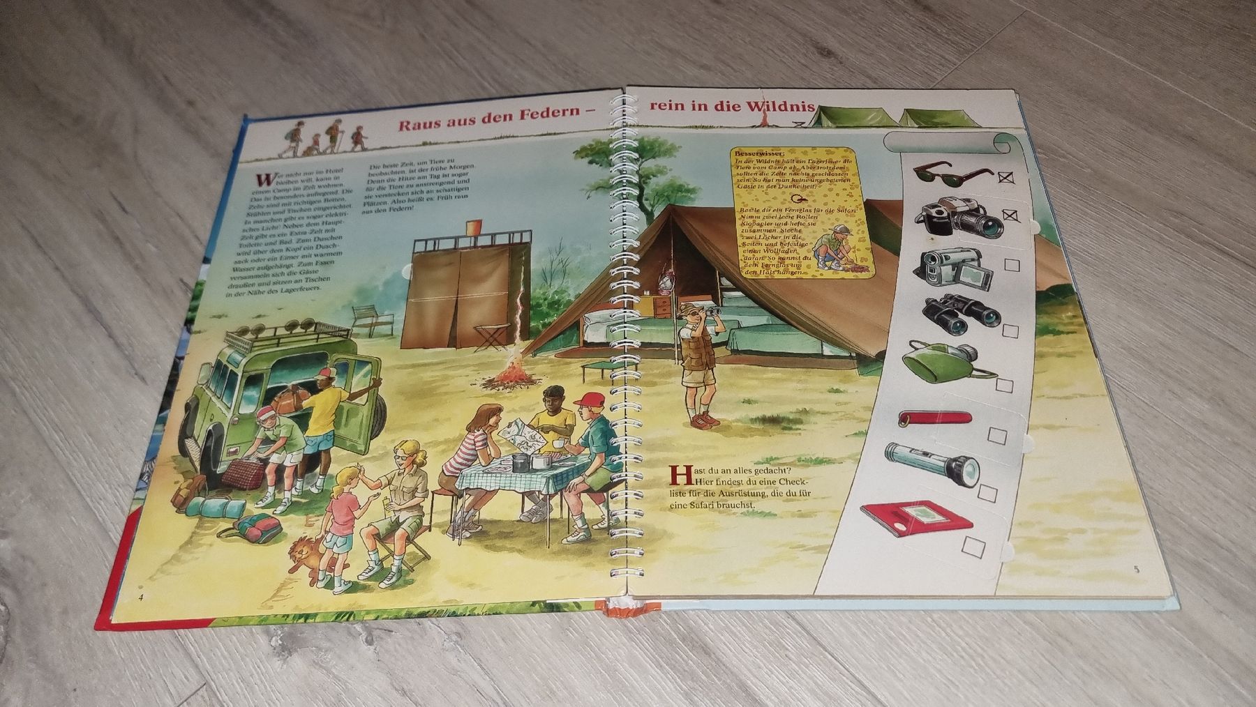 Libri: "Abenteuer Safari" Kinderbuch mit Klappen – Usato da Wigoltingen venduto da Zuckerfee84 3
