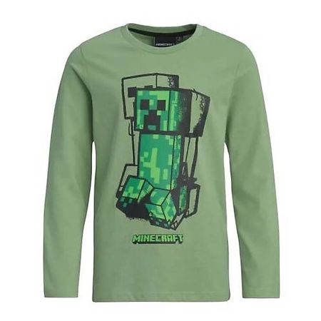 Minecraft Langarmshirt in den Gr. 116, 128, 134, 140 & 152