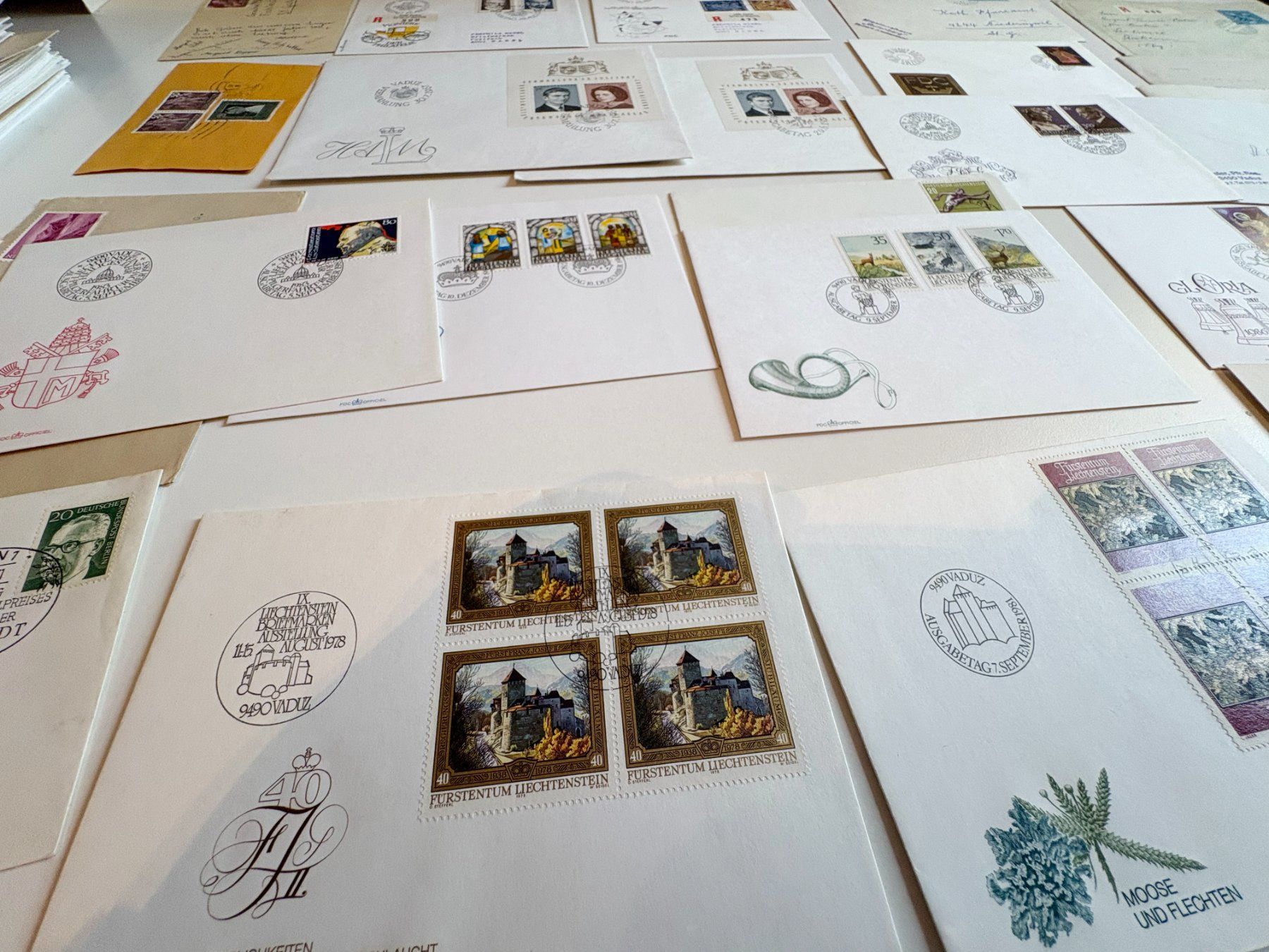 Alle Briefmarken: Liecthenstein Briefmarke Lot – Gebraucht aus Riva san vitale von abd_p86k 1