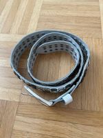 Gurt "Vanzetti" original, Leder, weiss, NEU!