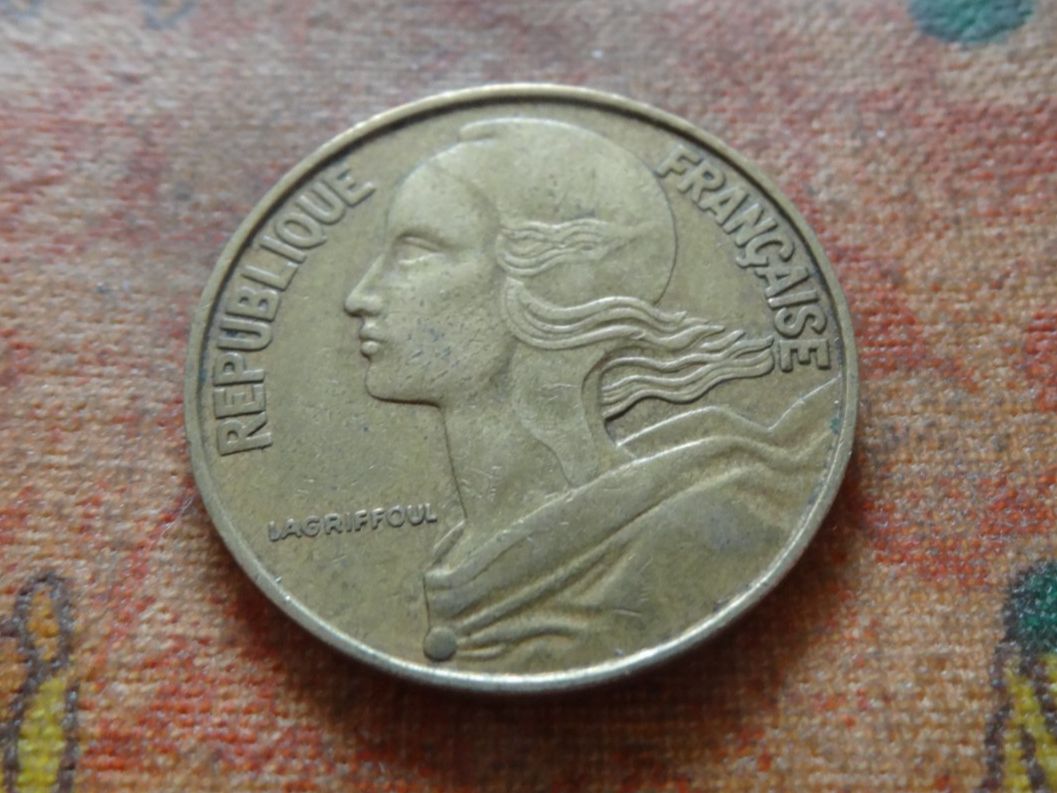 Tutti le monete: FRANCE  20 Centimes  1963  (P) – Usato da Romanel-sur-Lausanne venduto da Swift13 1