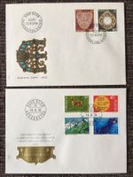 CH 1976 FDC 2 Stück Ersttagsbriefe Diverse Motive