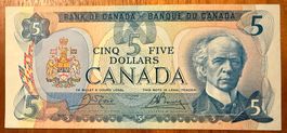 Kanada 5 Dollar 1979 Bankfrisch