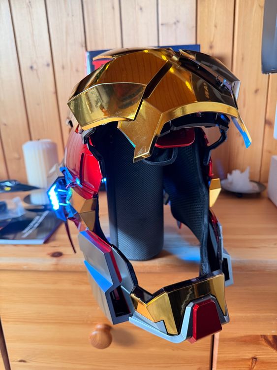 Iron Man Life Size MK17 Helm (Sprachgesteuert, Touch,Remote) (Neu ...