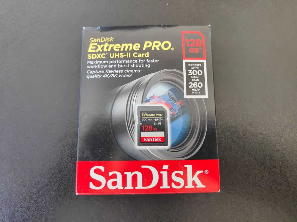 SDXC SDCard SanDisk Extreme PRO UHSII 128 GB Kaufen auf Ricardo