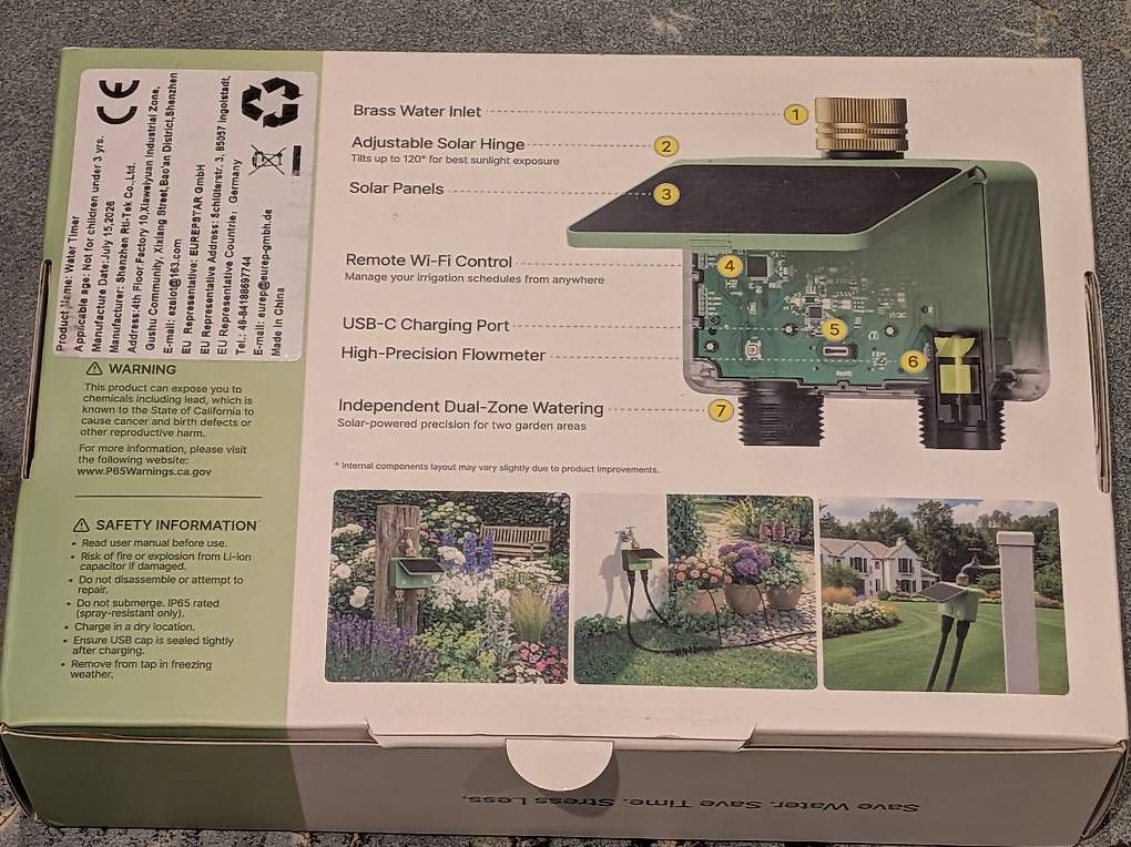 Rubinetteria: Garten Ventil 2-Weg mit Wi-Fi – Nuovo e nell'imballaggio originale da Sulgen venduto da Retti 4