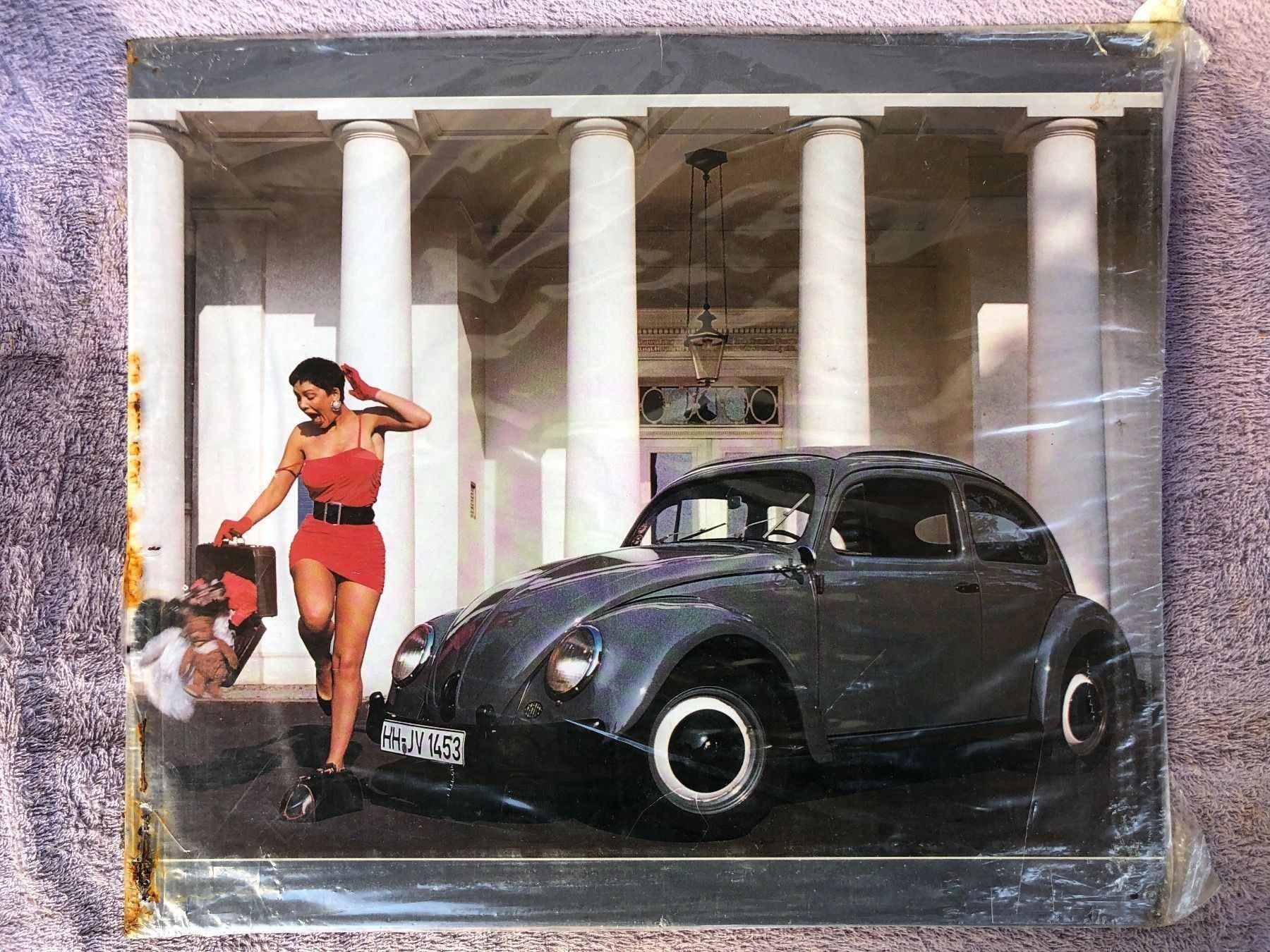 Insegne: Vw käfer mit pin up luftgekühlt oldtimer – Usato da Reinach AG venduto da rares75