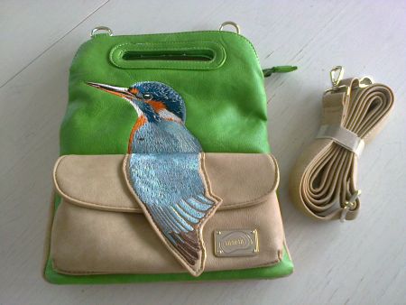 Handtasche aus echtem Leder