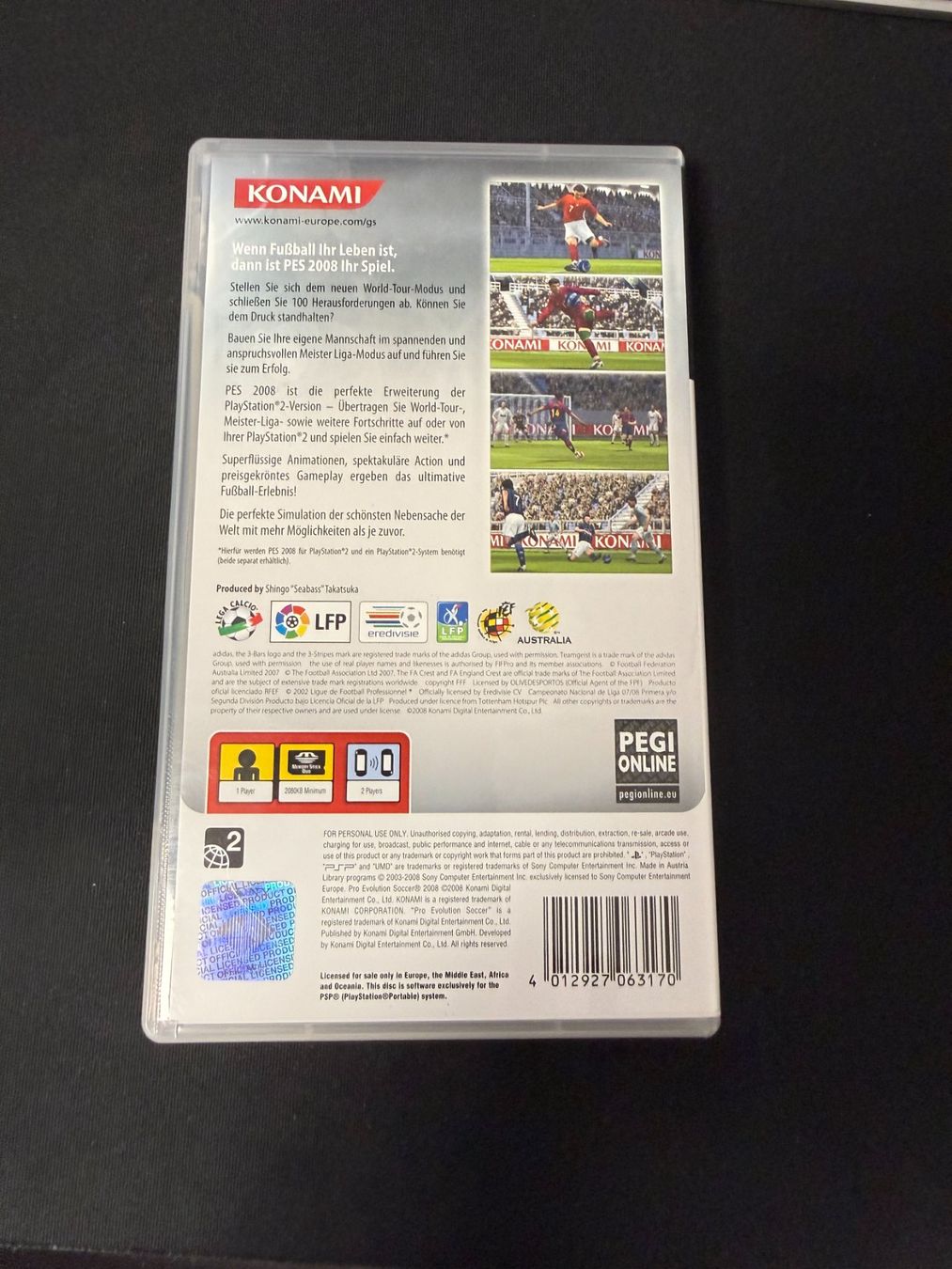 Giochi: Pes 2008 - Sony Psp – Usato da Pont-de-la-Morge venduto da Darfal 2