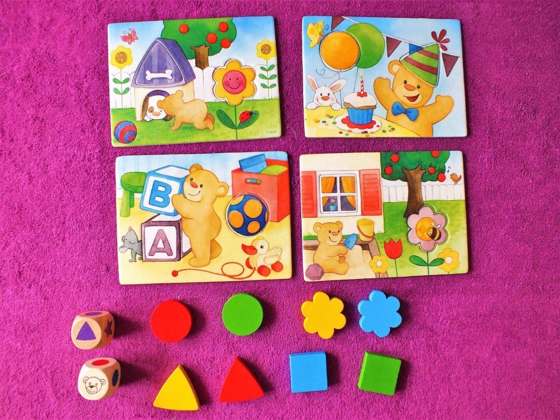 Haba Giochi: HABA erste Spiele - Teddys Farben & Formen – Usato da Müllheim Dorf venduto da Seeeule01 5