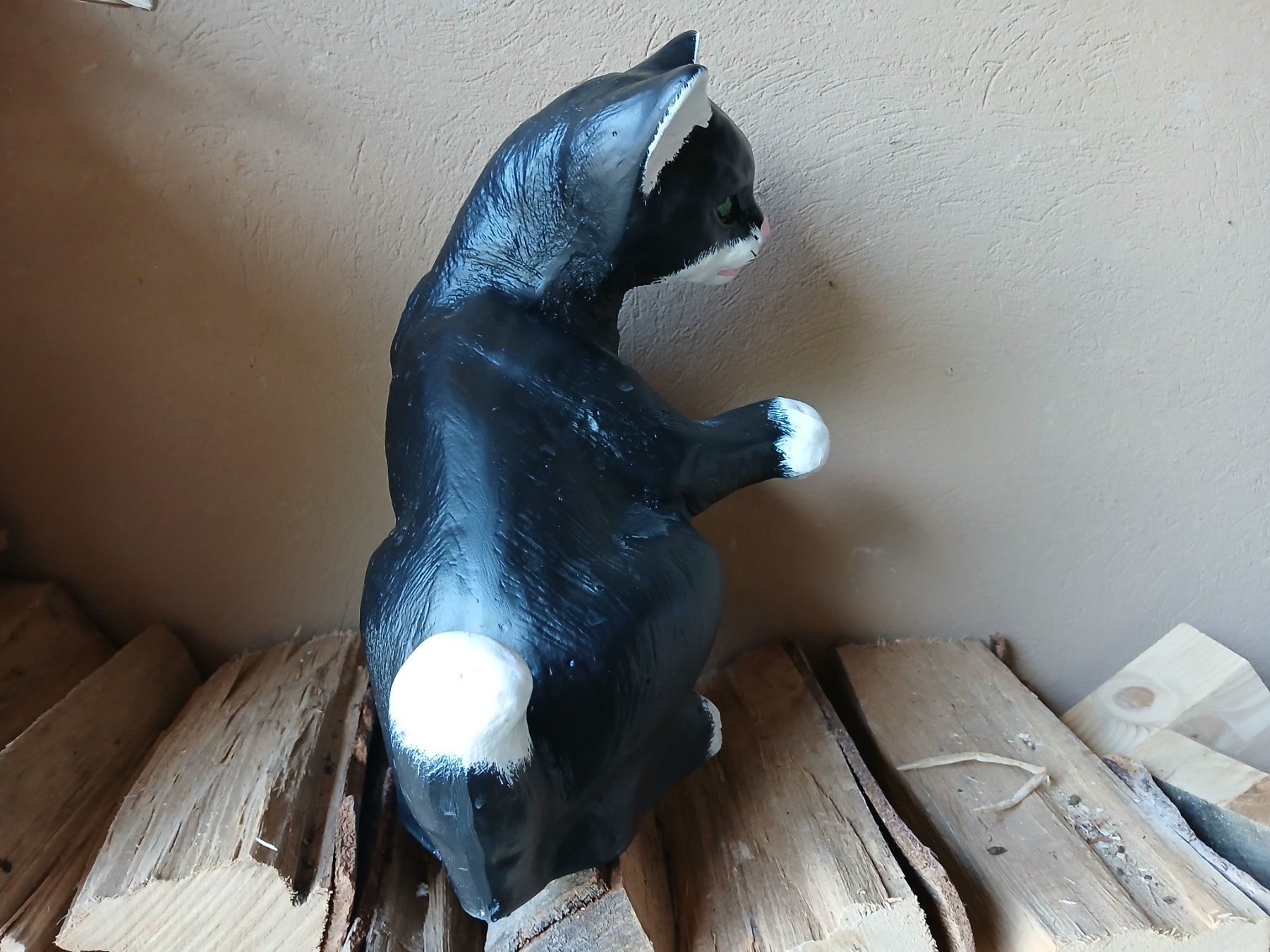 Statuette: Chat en résine ht.32 cm – Nuovo (secondo la descrizione) da courtételle venduto da capsule05 3