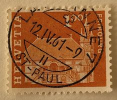 Nr.369 Postgeschichtliche Motive und Baudenkmäler Rathaus 